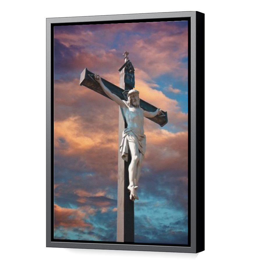 Thumbnail for Canvas - Black Floating Frame