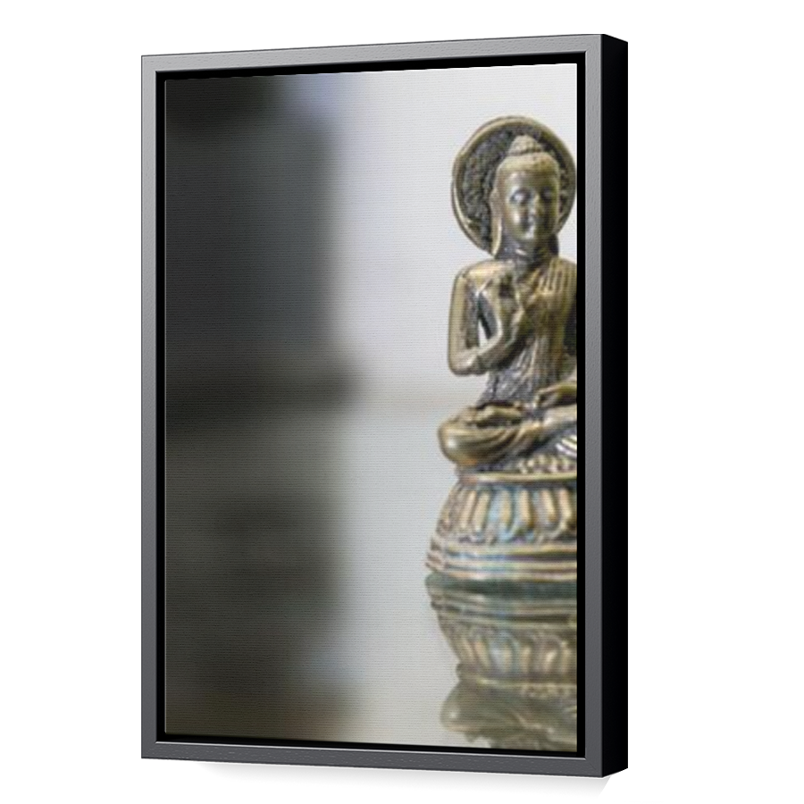 Thumbnail for Canvas - Black Floating Frame