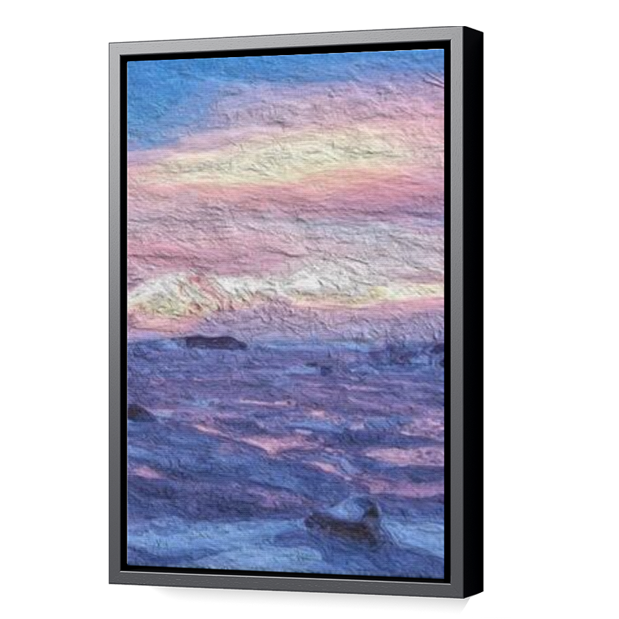 Thumbnail for Canvas - Black Floating Frame