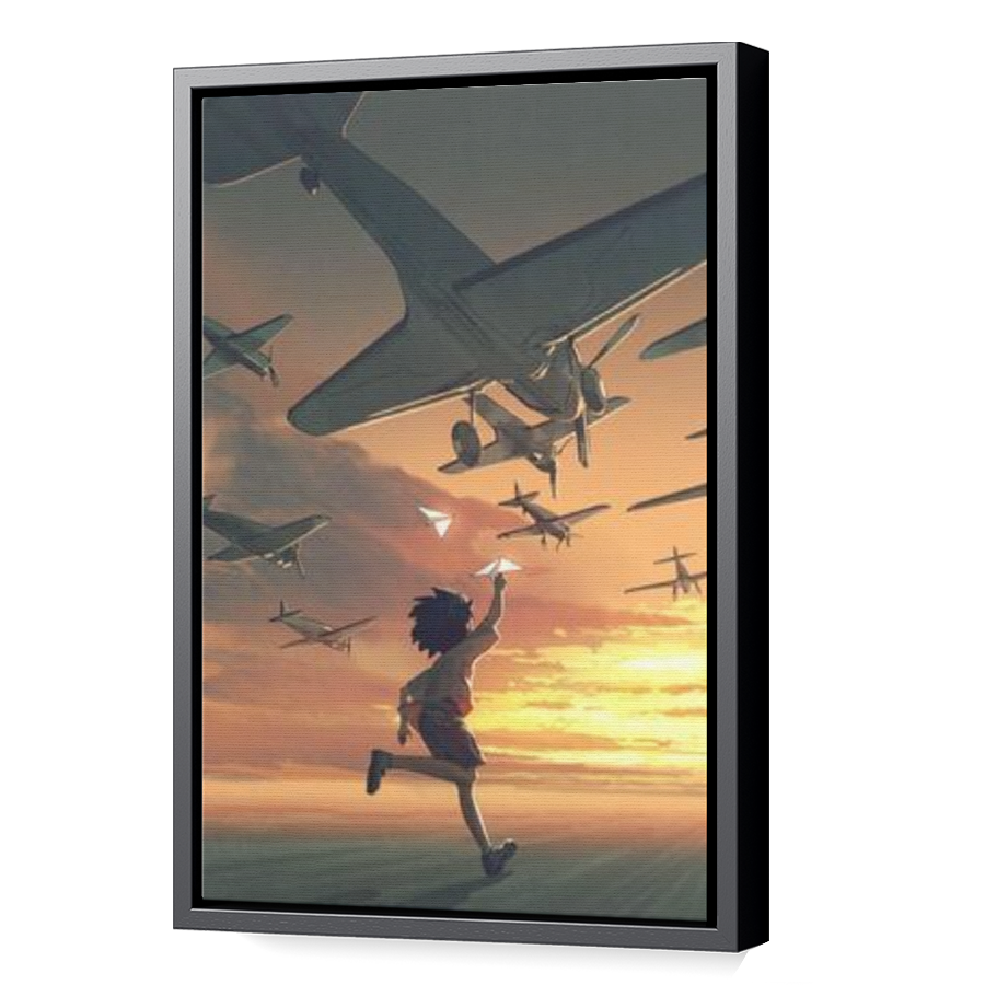 Thumbnail for Canvas - Black Floating Frame