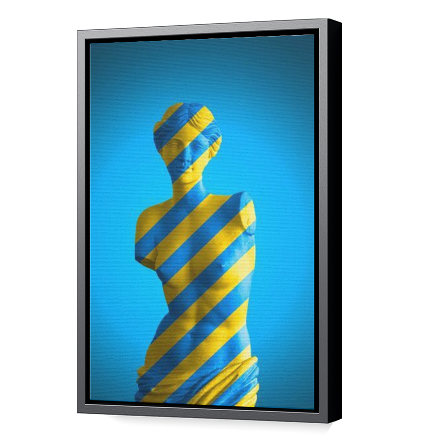 Thumbnail for Canvas - Black Floating Frame