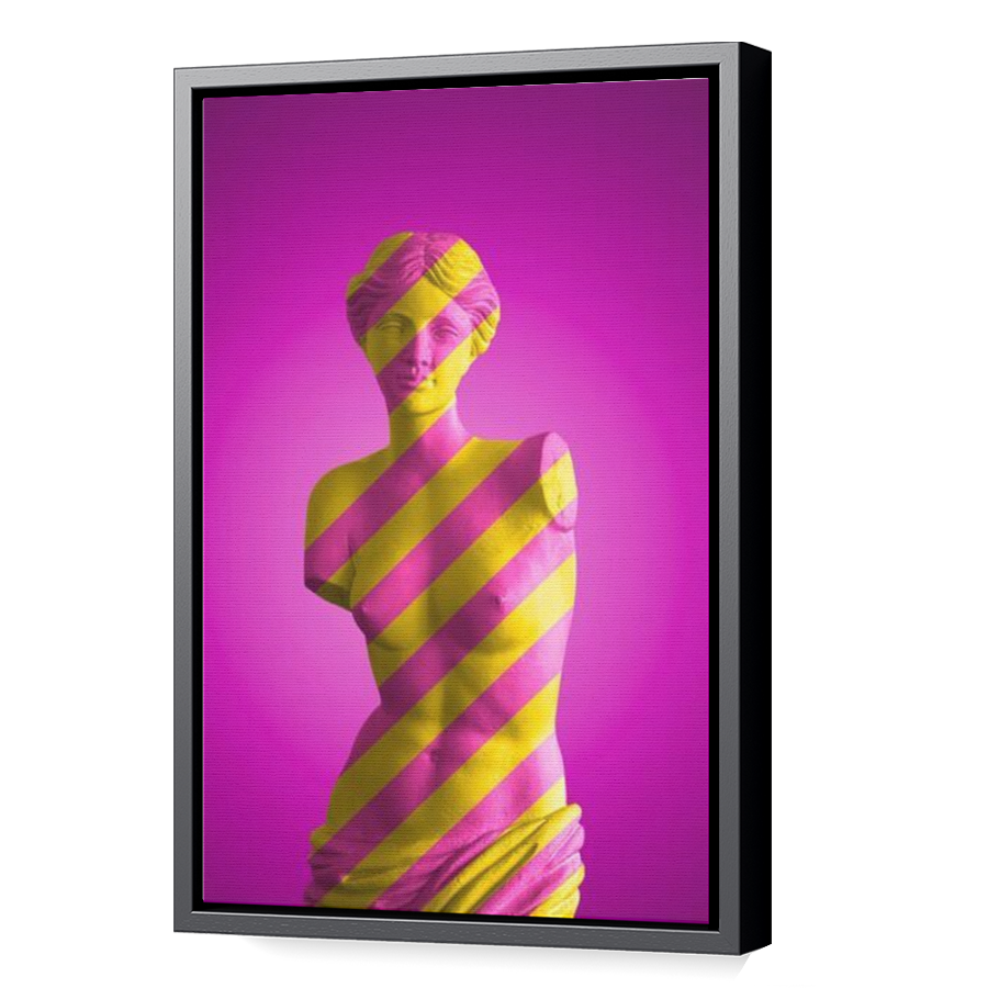 Thumbnail for Canvas - Black Floating Frame