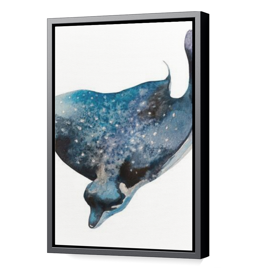 Thumbnail for Canvas - Black Floating Frame