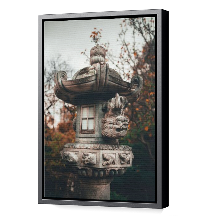 Thumbnail for Canvas - Black Floating Frame