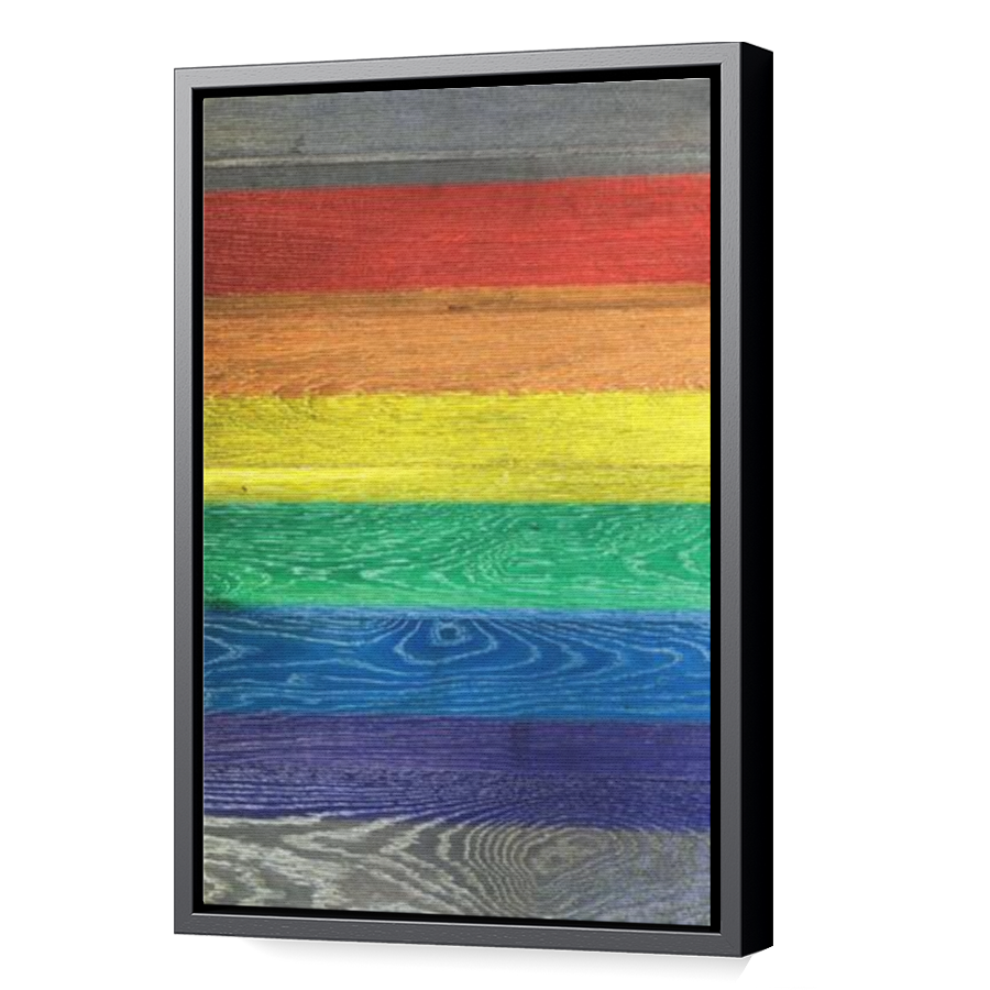 Thumbnail for Canvas - Black Floating Frame