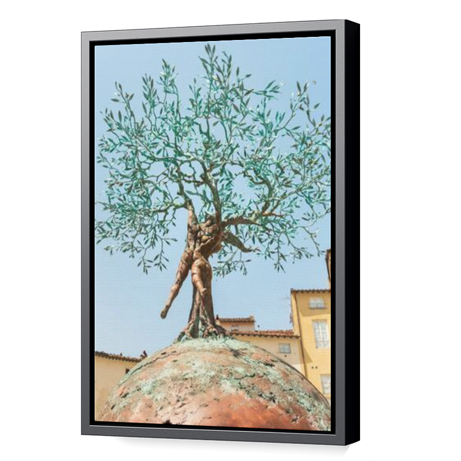 Thumbnail for Canvas - Black Floating Frame