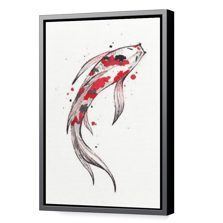 Thumbnail for Canvas - Black Floating Frame