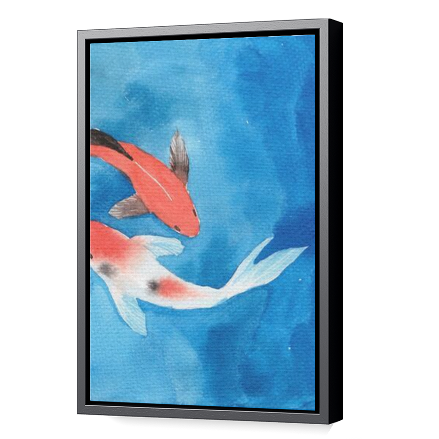 Thumbnail for Canvas - Black Floating Frame