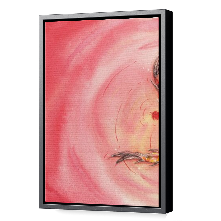 Thumbnail for Canvas - Black Floating Frame