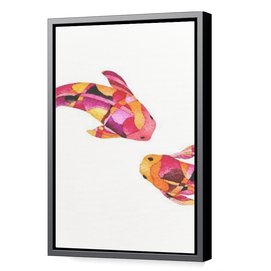 Thumbnail for Canvas - Black Floating Frame