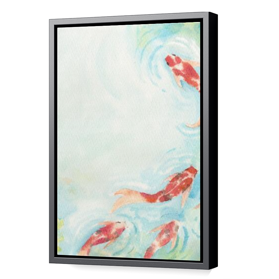 Thumbnail for Canvas - Black Floating Frame