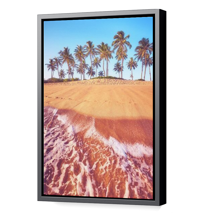 Thumbnail for Canvas - Black Floating Frame