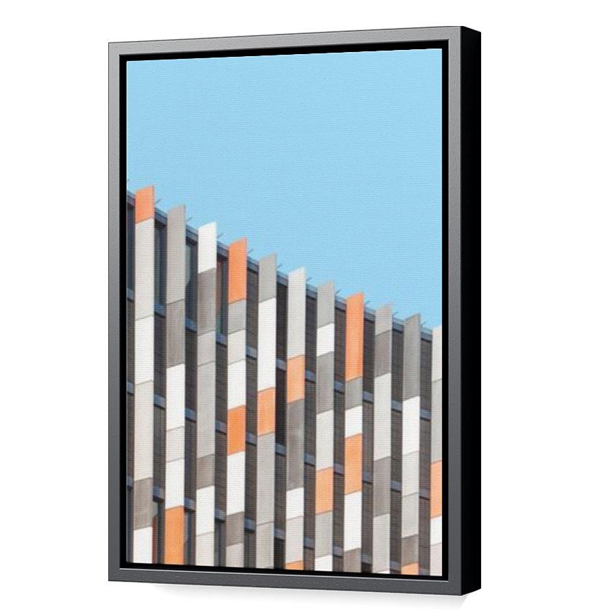 Thumbnail for Canvas - Black Floating Frame