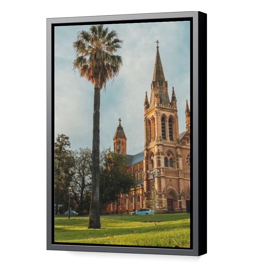 Thumbnail for Canvas - Black Floating Frame