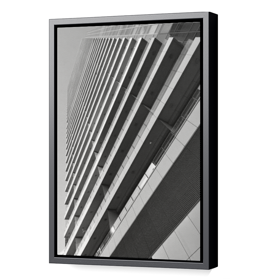 Thumbnail for Canvas - Black Floating Frame