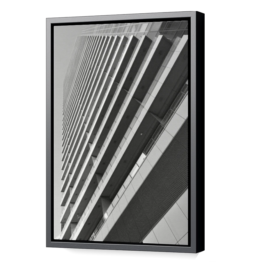 Thumbnail for Canvas - Black Floating Frame