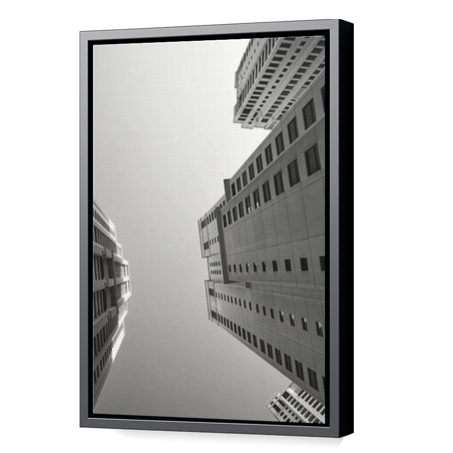 Thumbnail for Canvas - Black Floating Frame