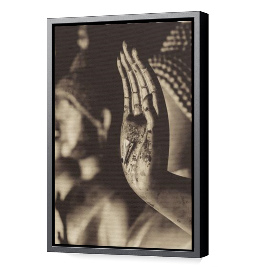 Thumbnail for Canvas - Black Floating Frame