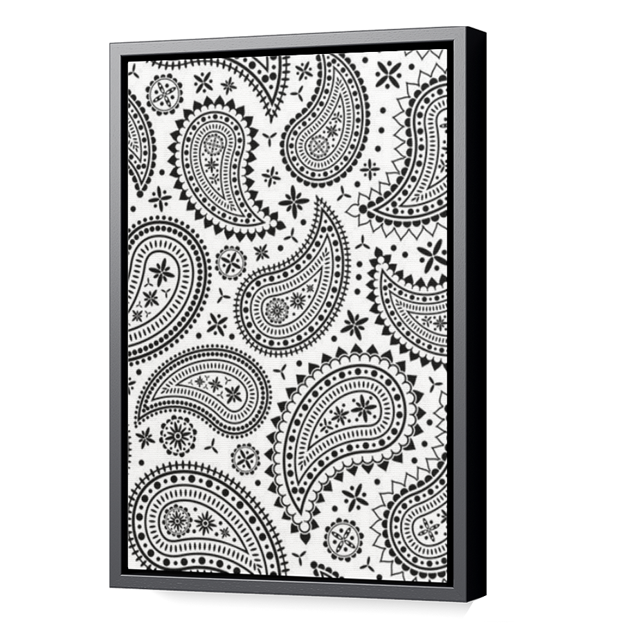 Thumbnail for Canvas - Black Floating Frame