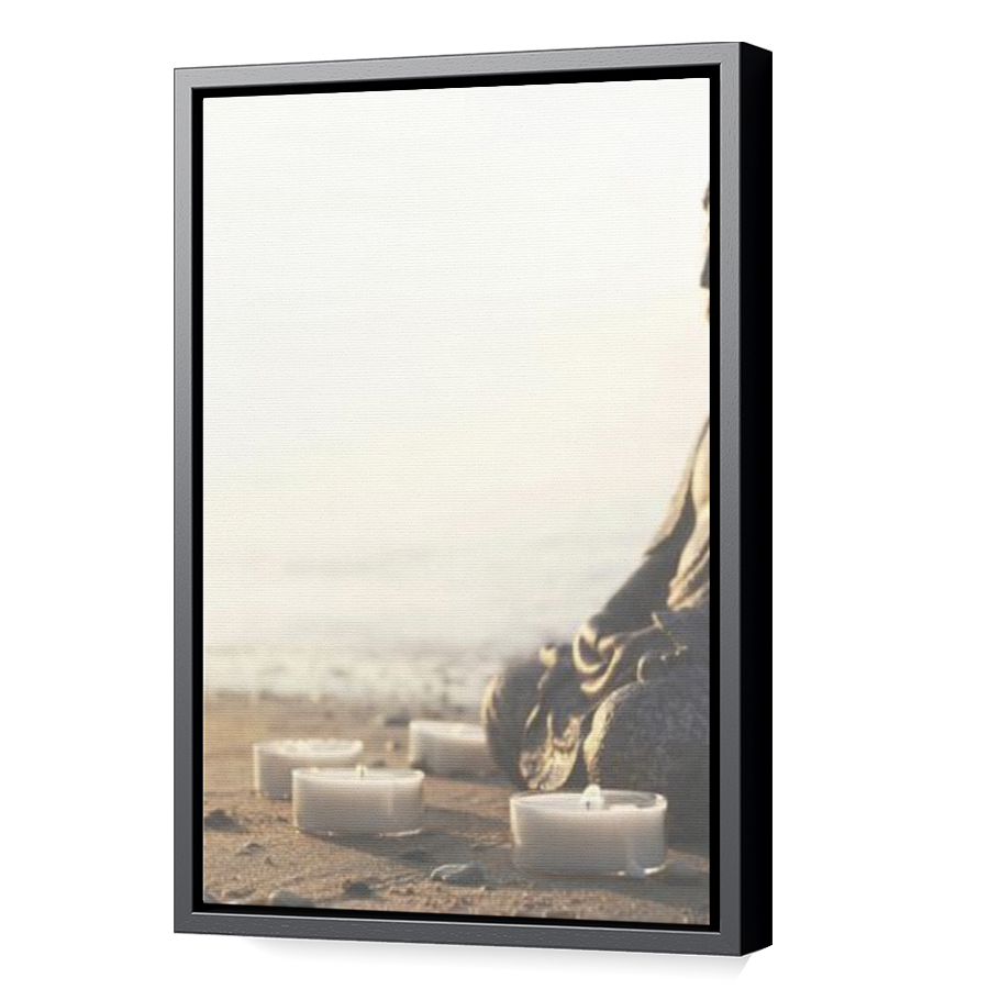Thumbnail for Canvas - Black Floating Frame