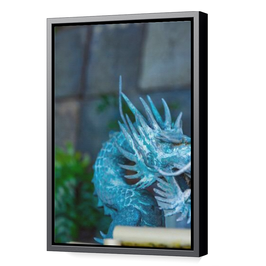 Thumbnail for Canvas - Black Floating Frame
