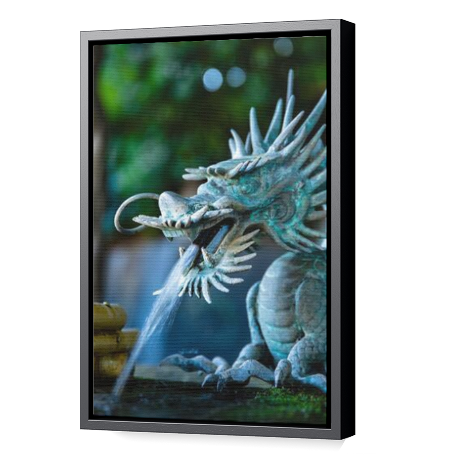 Thumbnail for Canvas - Black Floating Frame