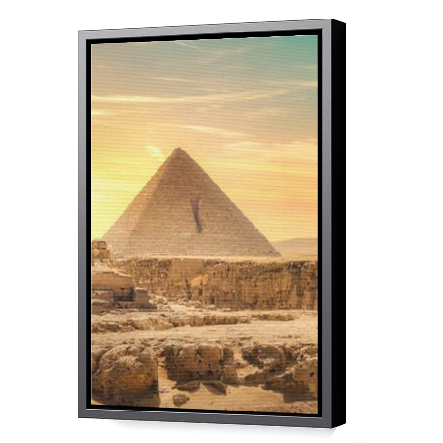 Thumbnail for Canvas - Black Floating Frame