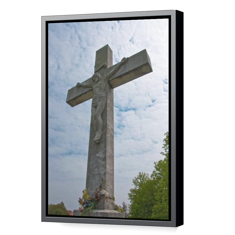 Thumbnail for Canvas - Black Floating Frame