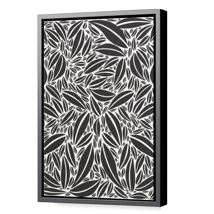 Thumbnail for Canvas - Black Floating Frame