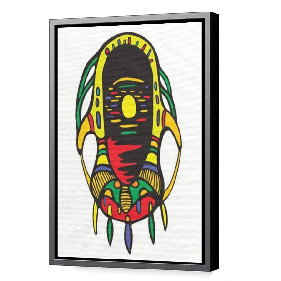 Thumbnail for Canvas - Black Floating Frame
