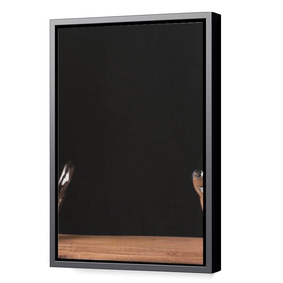 Thumbnail for Canvas - Black Floating Frame