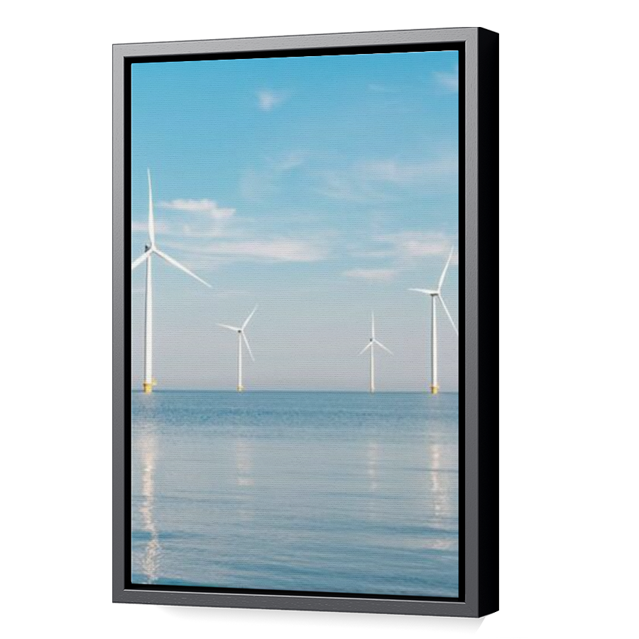 Thumbnail for Canvas - Black Floating Frame