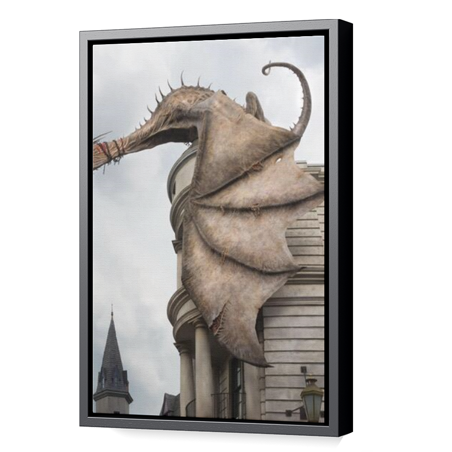 Thumbnail for Canvas - Black Floating Frame