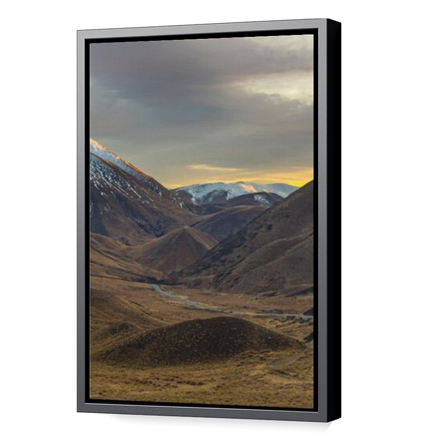 Thumbnail for Canvas - Black Floating Frame