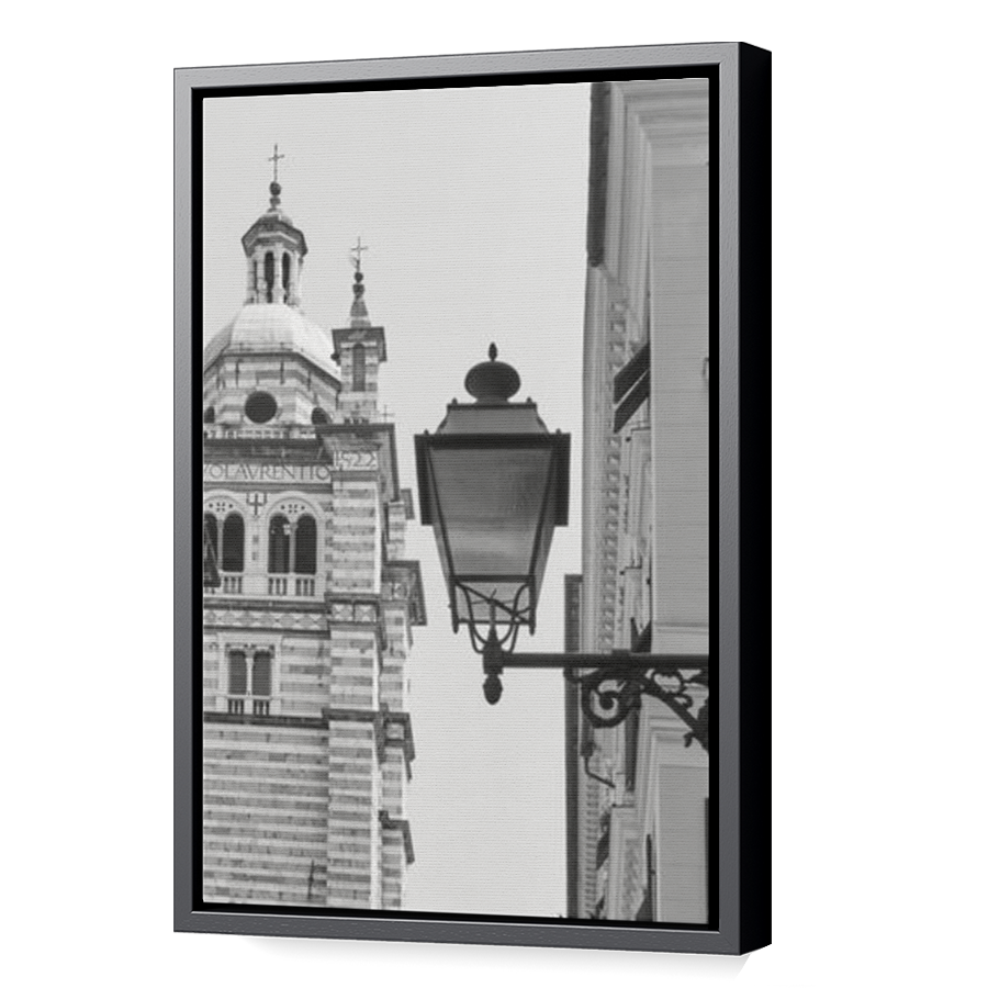 Thumbnail for Canvas - Black Floating Frame
