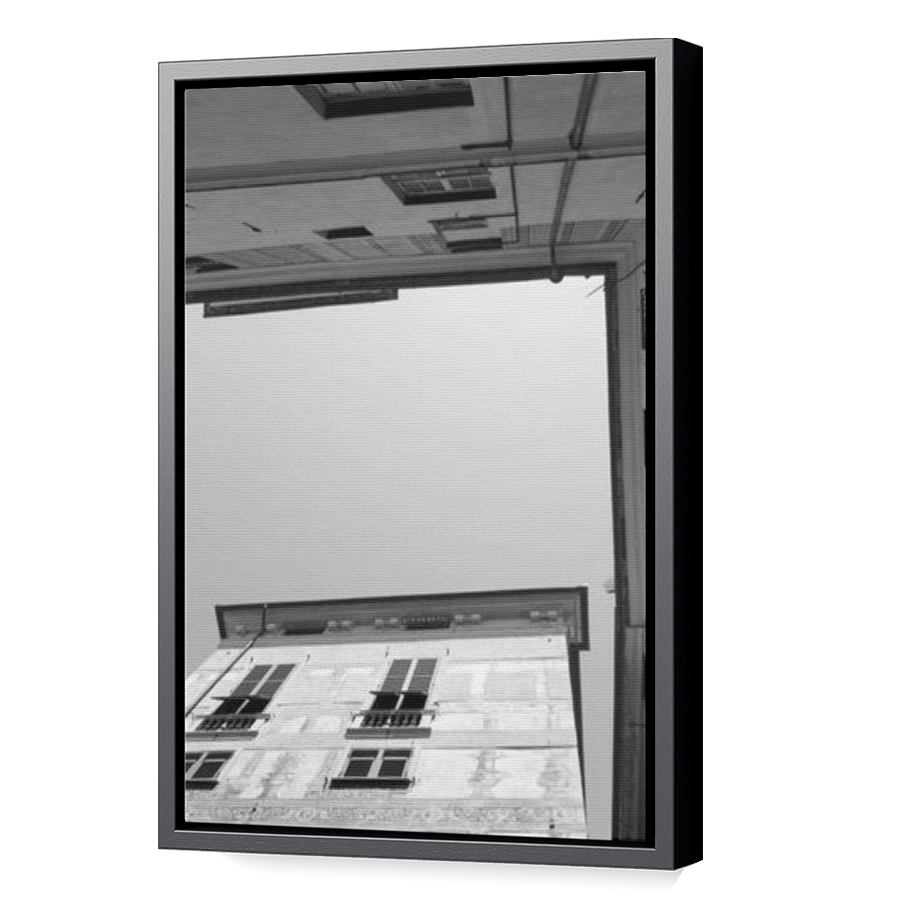 Thumbnail for Canvas - Black Floating Frame