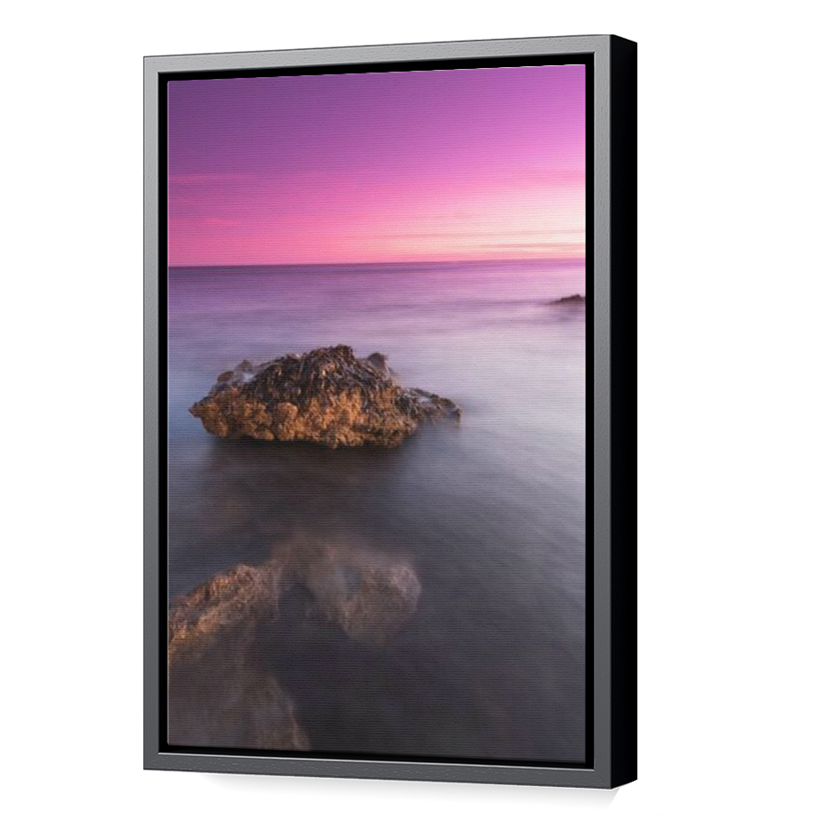 Thumbnail for Canvas - Black Floating Frame