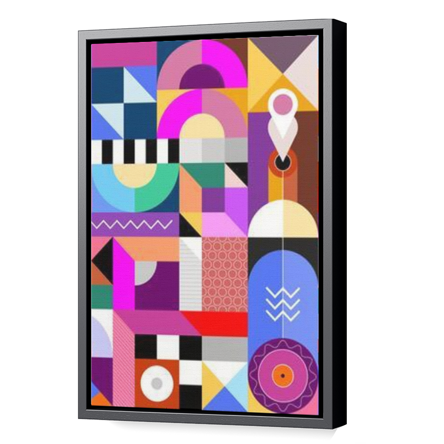 Thumbnail for Canvas - Black Floating Frame