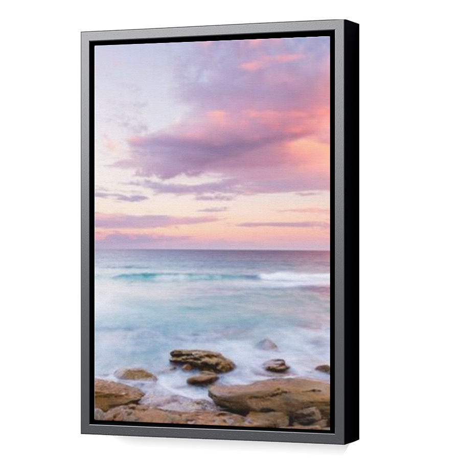 Thumbnail for Canvas - Black Floating Frame