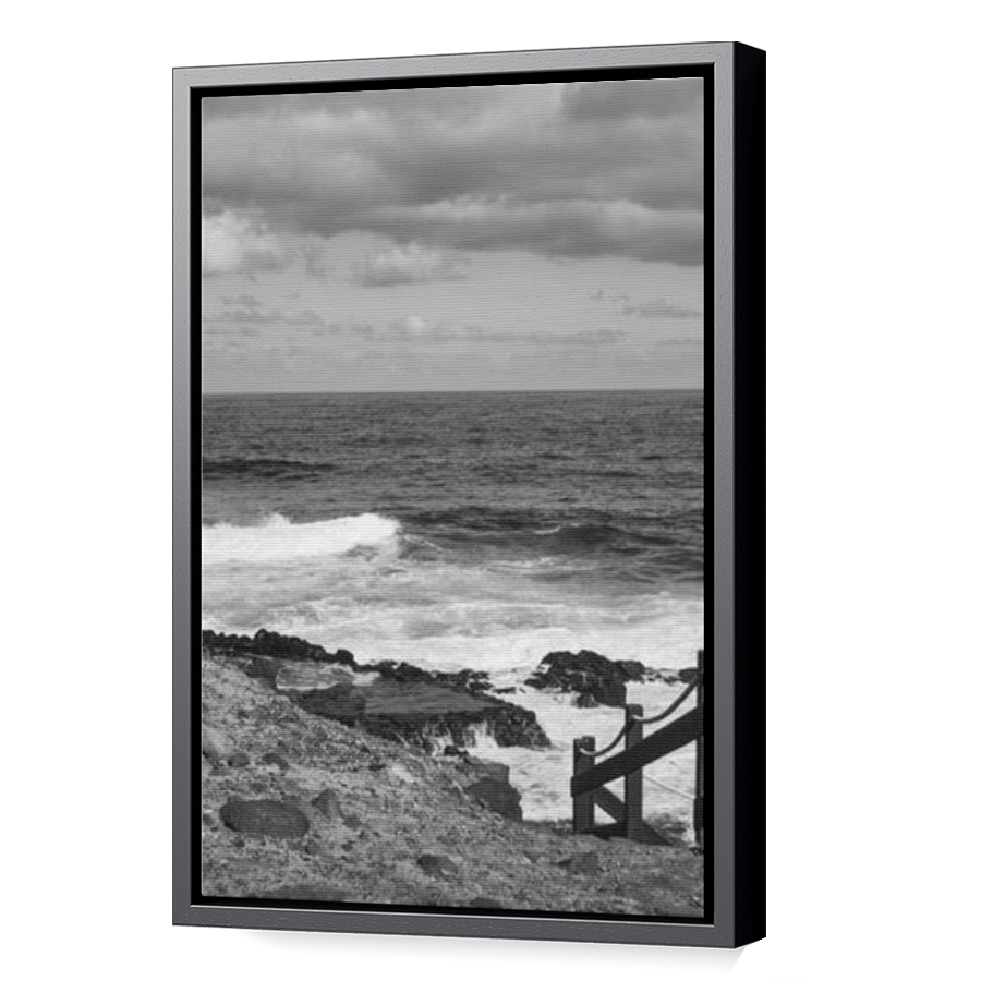 Thumbnail for Canvas - Black Floating Frame