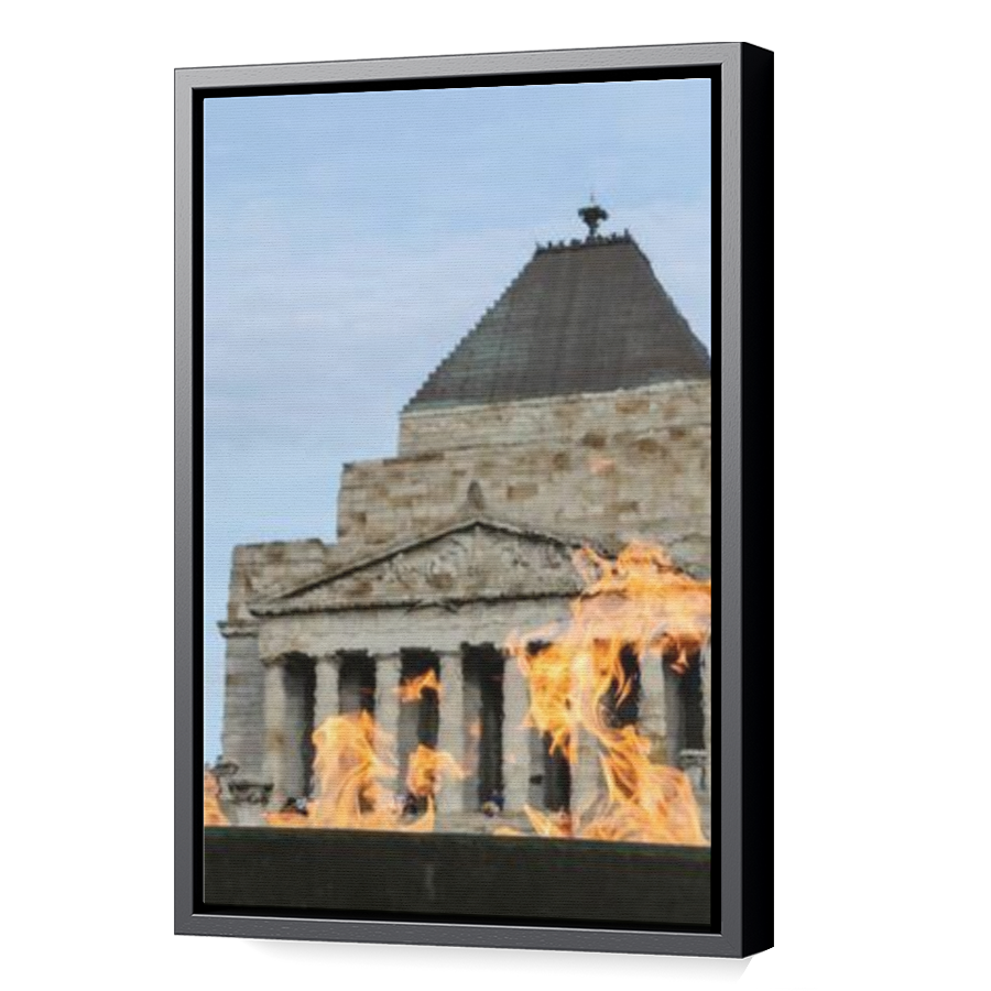Thumbnail for Canvas - Black Floating Frame