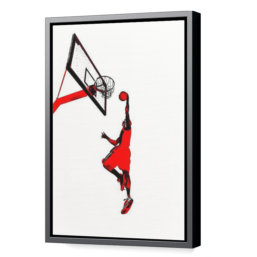 Thumbnail for Canvas - Black Floating Frame