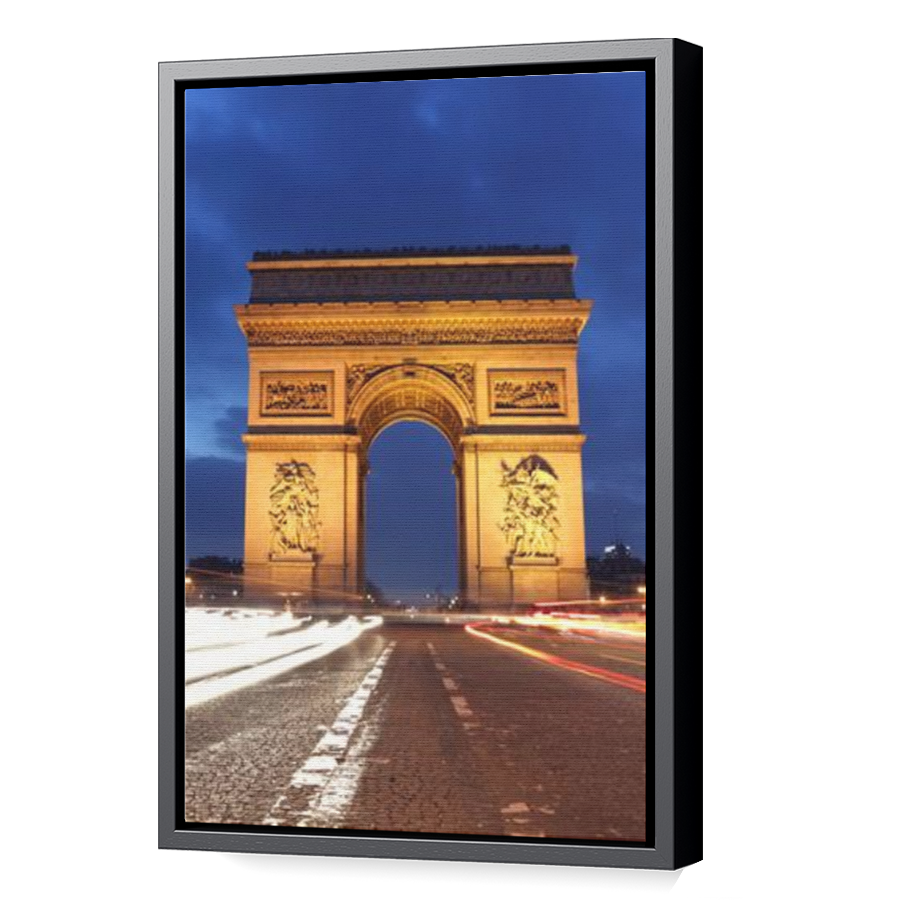 Thumbnail for Canvas - Black Floating Frame