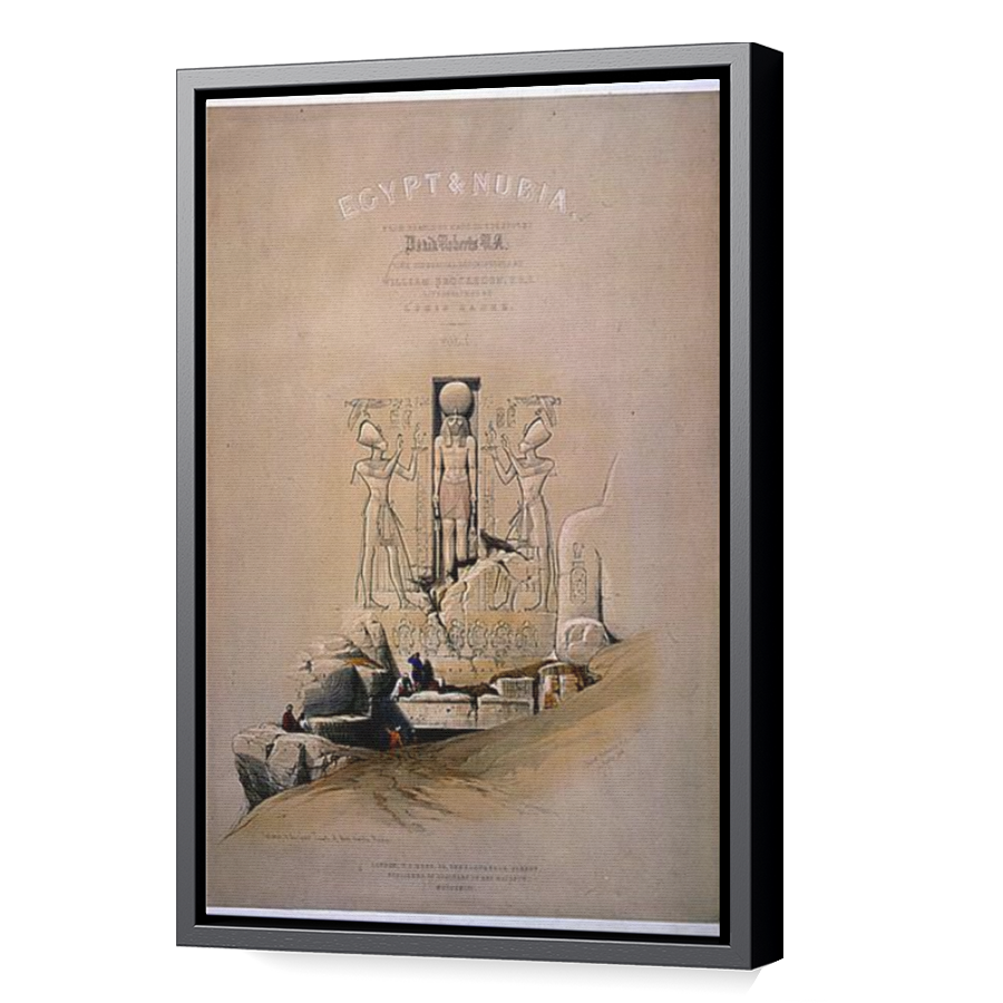 Thumbnail for Canvas - Black Floating Frame