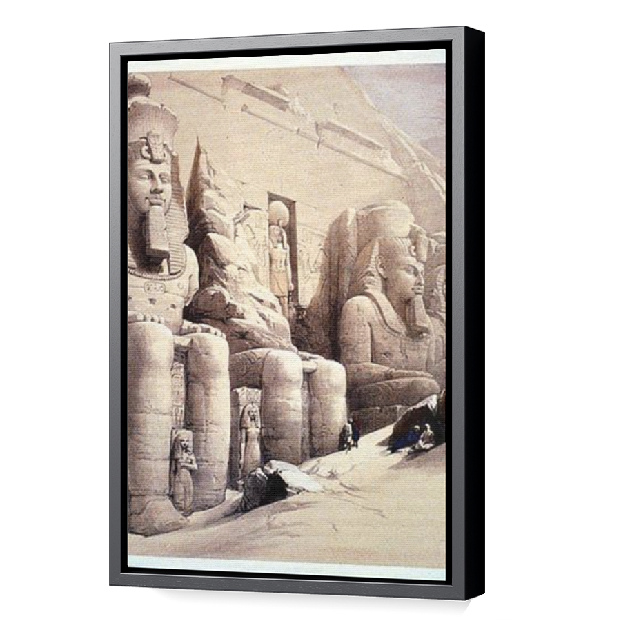 Thumbnail for Canvas - Black Floating Frame