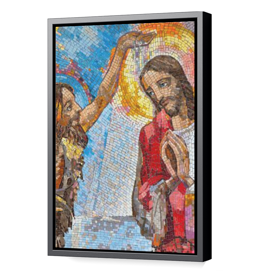 Thumbnail for Canvas - Black Floating Frame