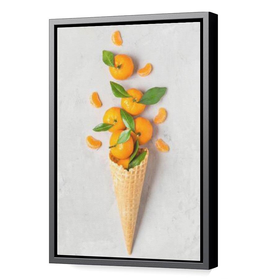Thumbnail for Canvas - Black Floating Frame
