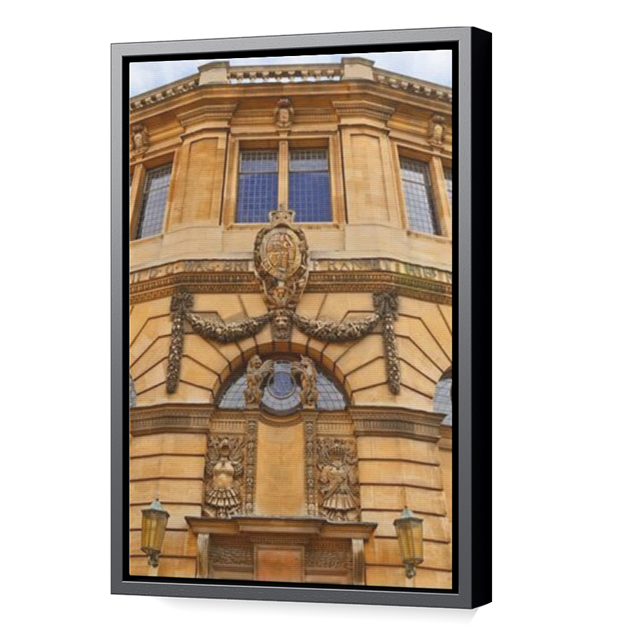 Thumbnail for Canvas - Black Floating Frame