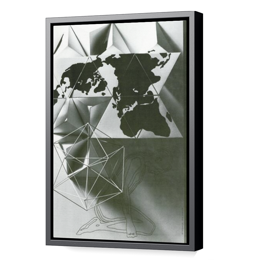 Thumbnail for Canvas - Black Floating Frame