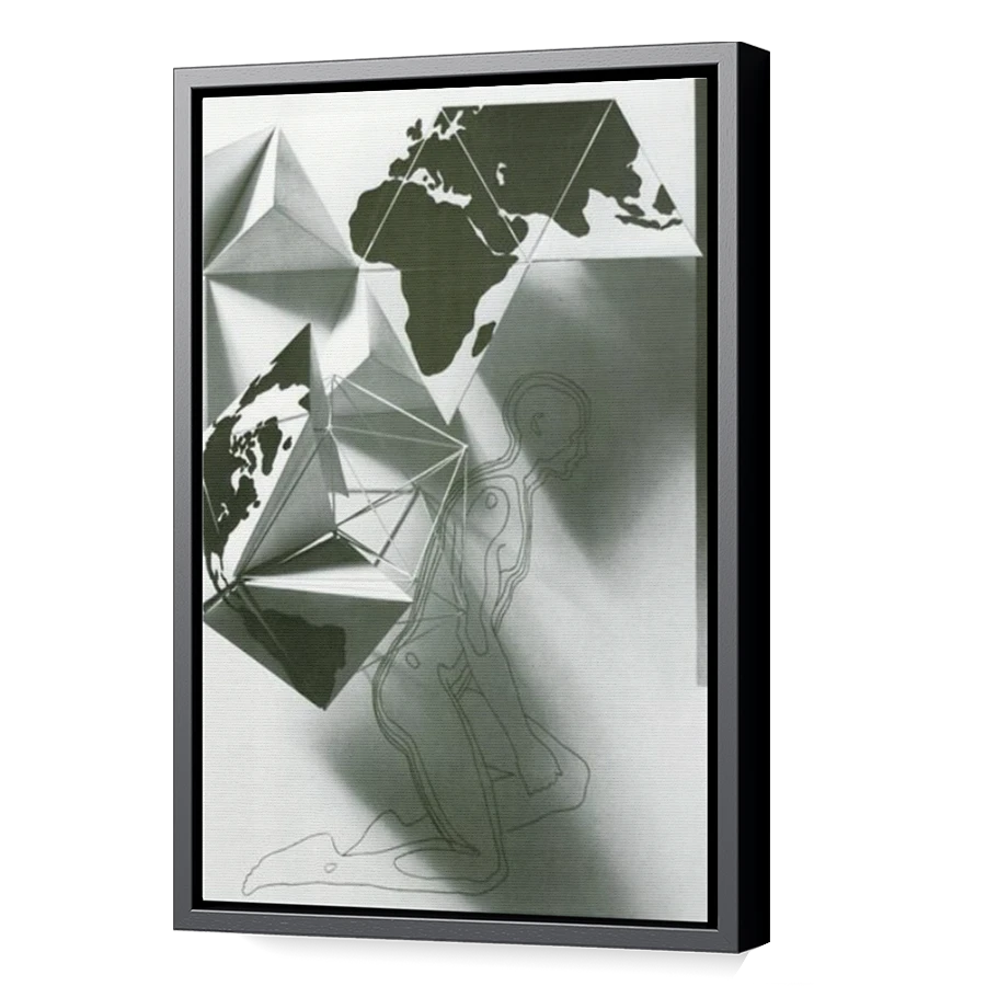 Thumbnail for Canvas - Black Floating Frame